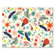 White Garden Initial Flat Note Cards Image 2 of 2